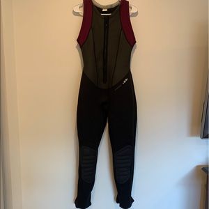 long wetsuit, neoprene suit, warmers 2 mm; one piece